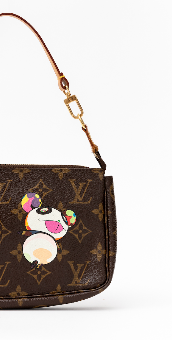 RARE Louis Vuitton x Takashi Murakami Panda Pochette