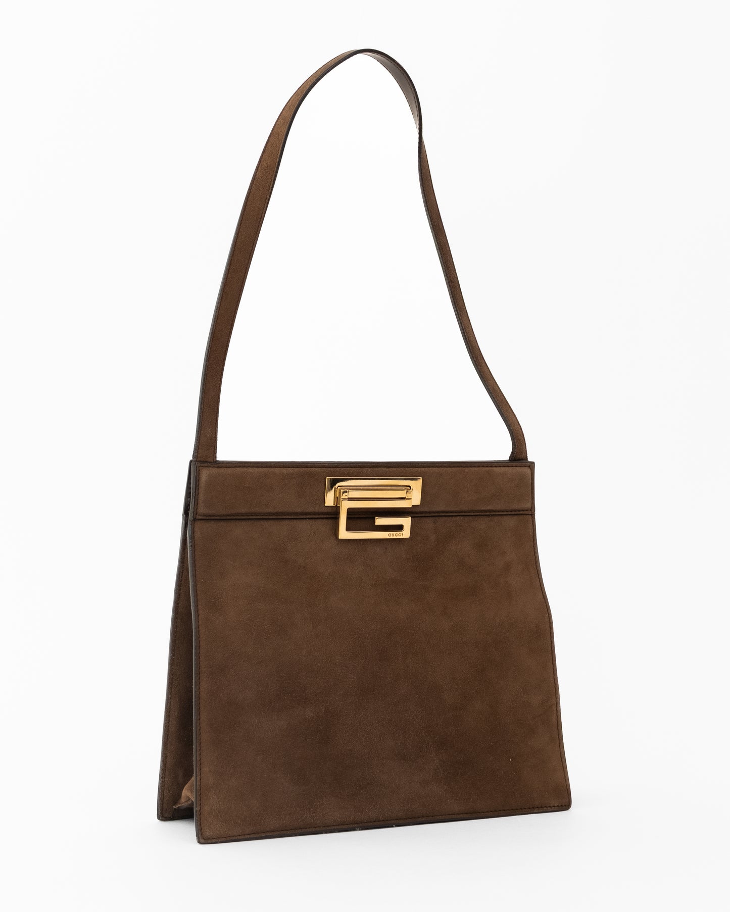 Gucci Brown Suede G Bag