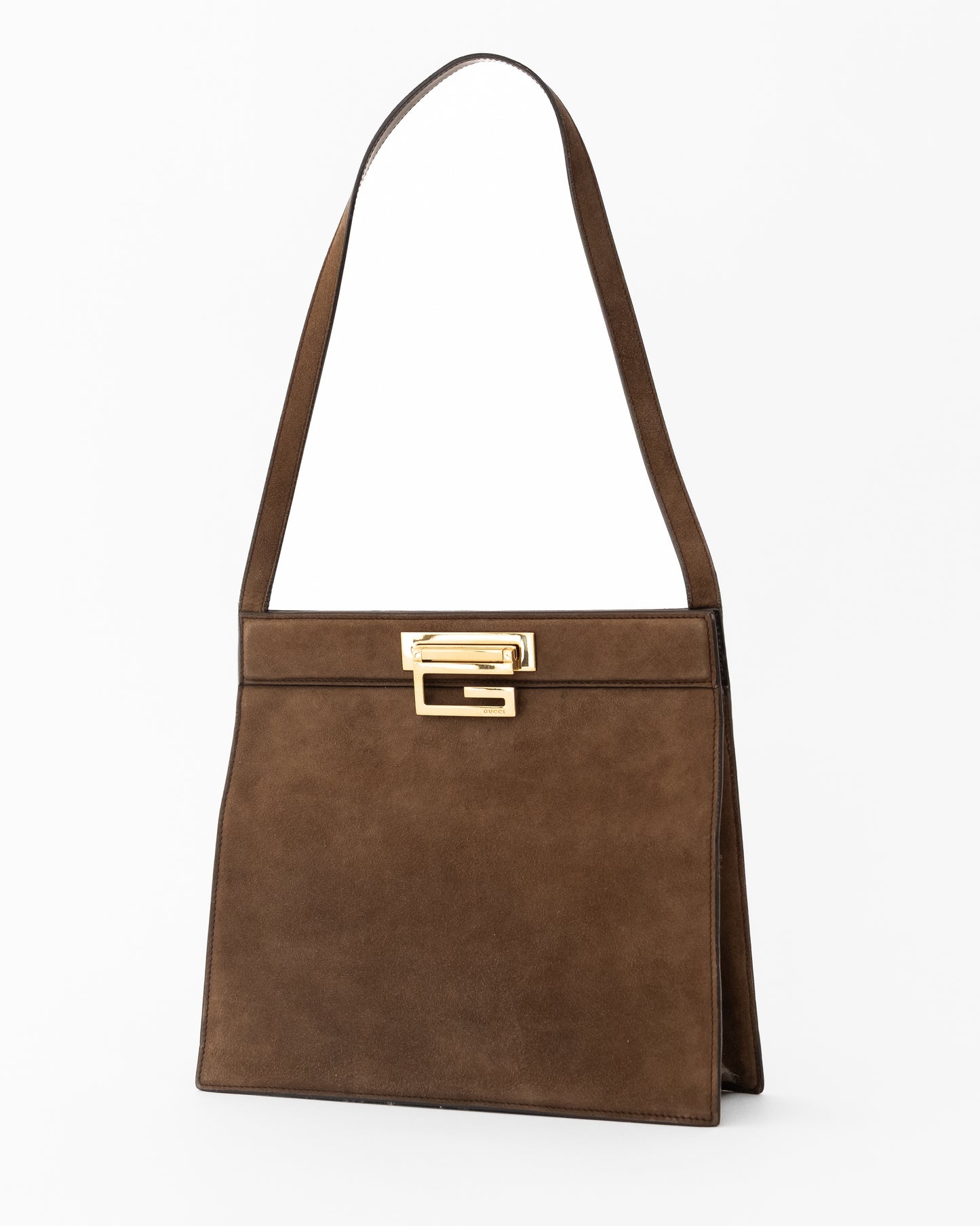 Gucci Brown Suede G Bag
