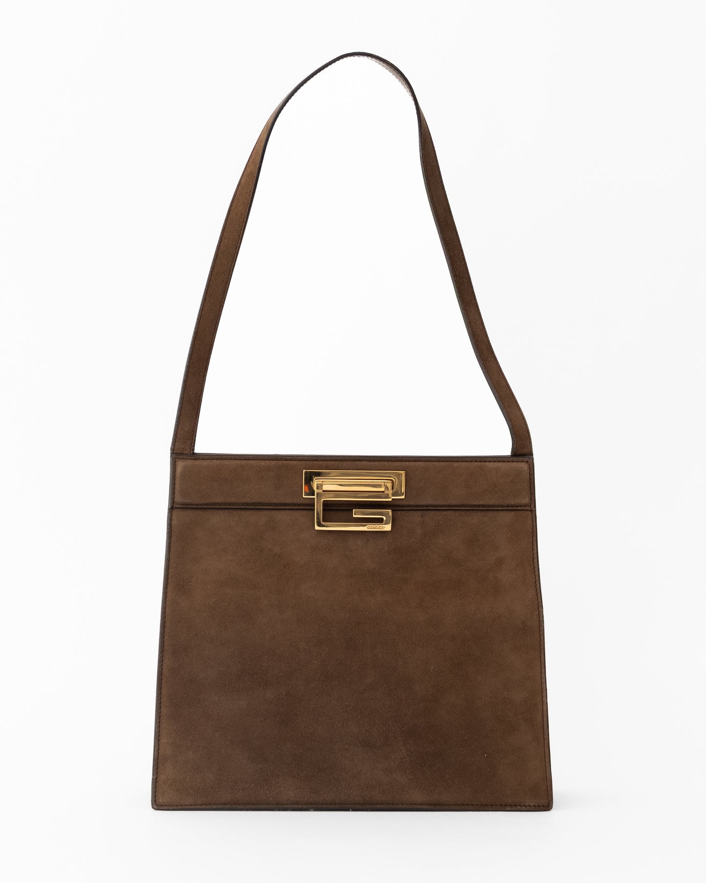 Gucci Brown Suede G Bag