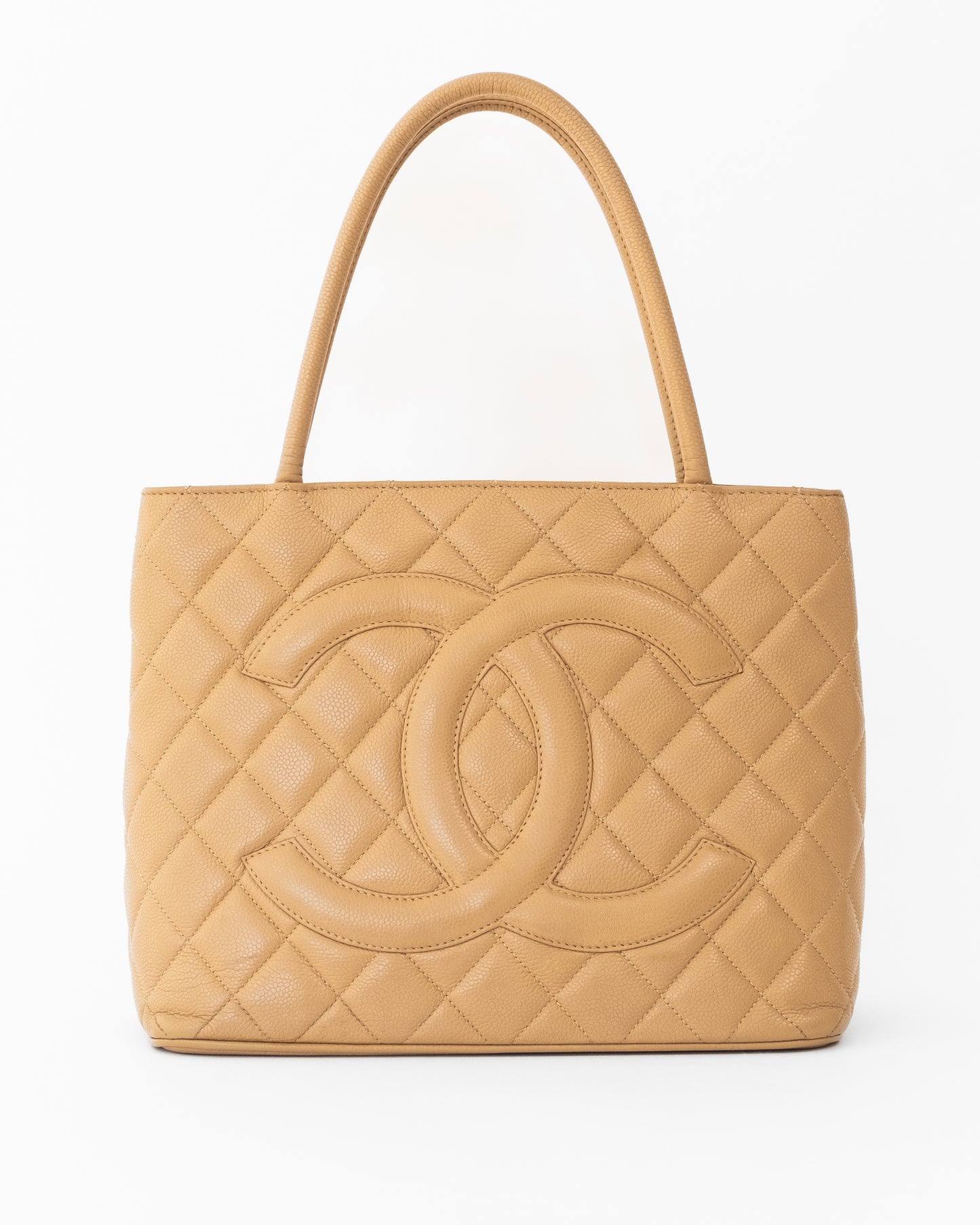 Chanel Medallion Leather Tote Bag