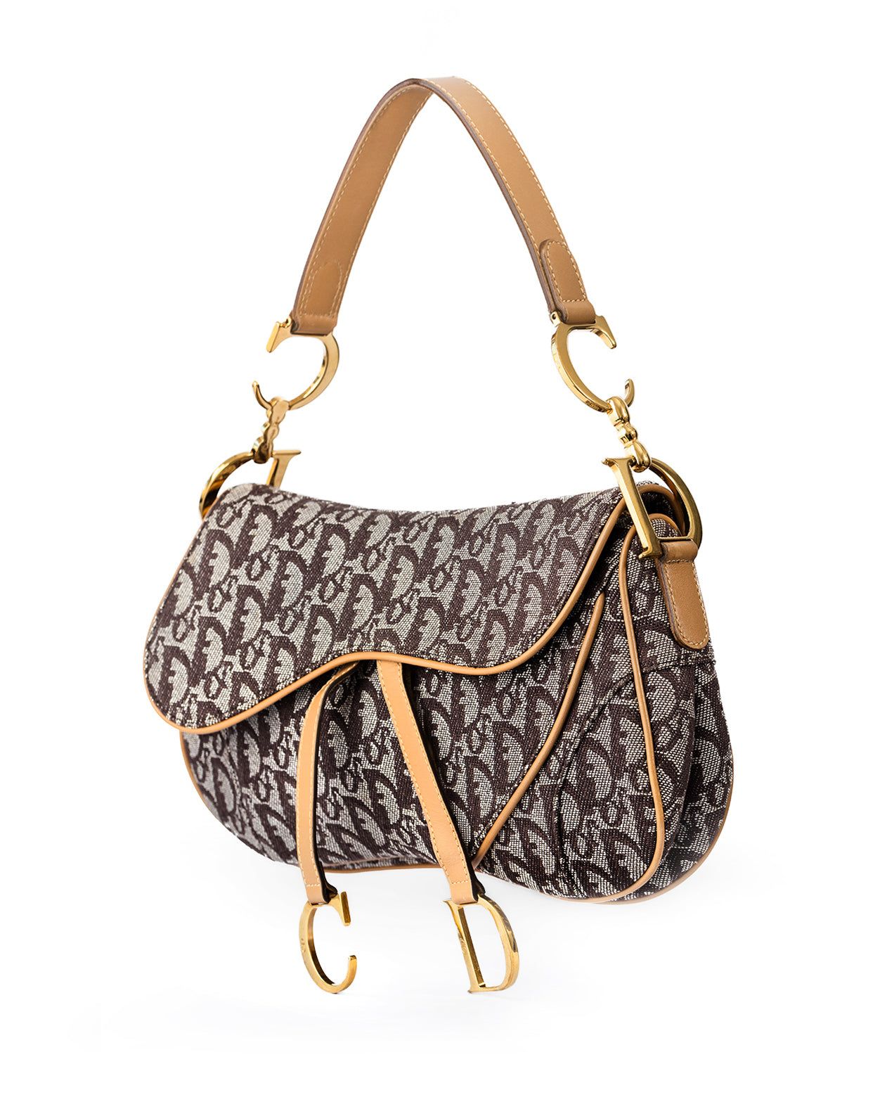 Christian Dior Double Flap Saddle Bag