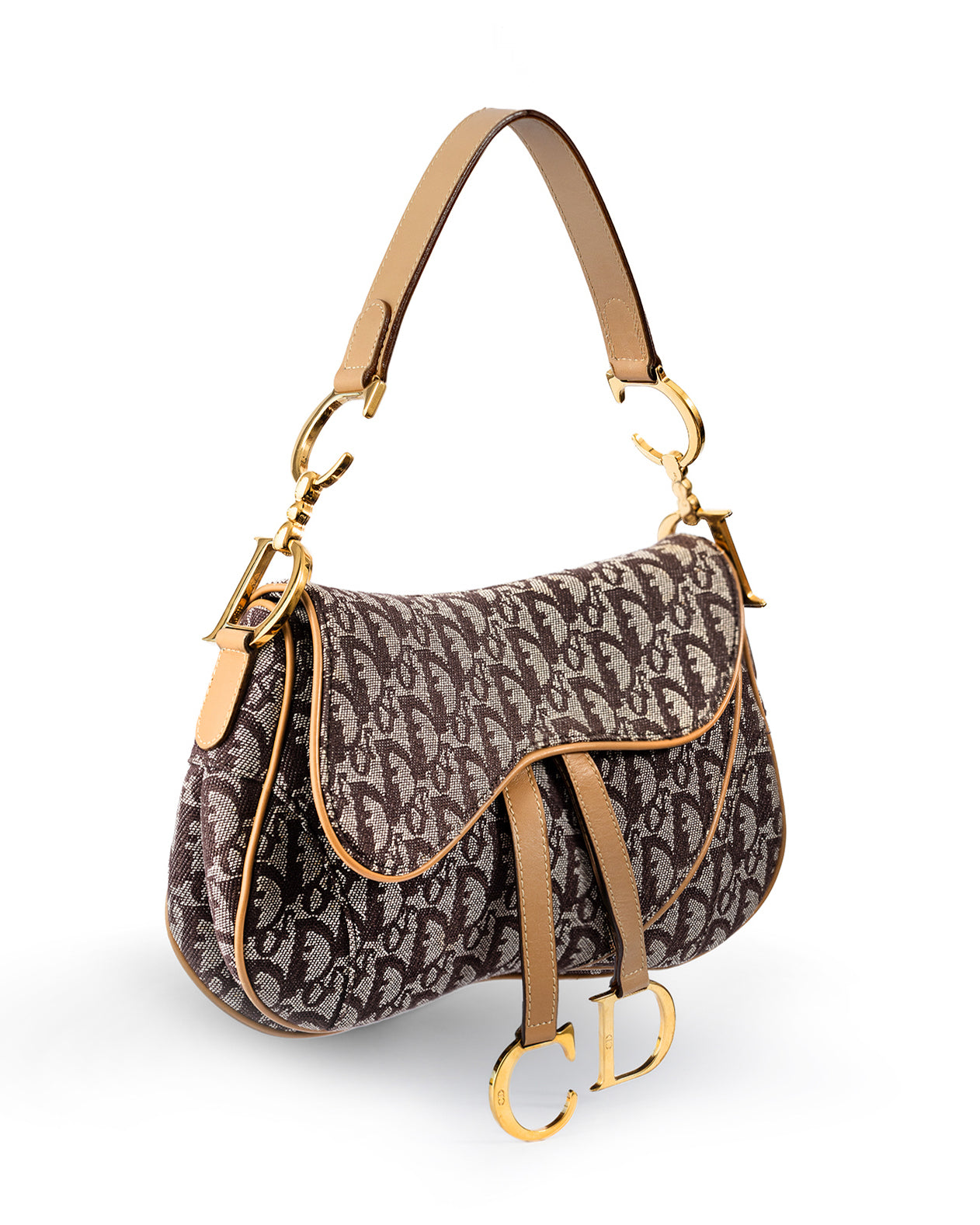 Christian Dior Double Flap Saddle Bag