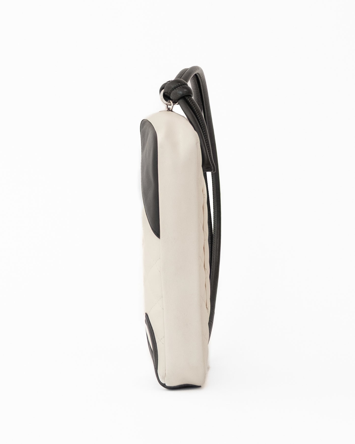 Chanel Cambon Quilted B/W Pochette