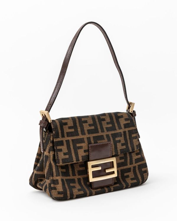 Fendi Zucca Mini Baguette