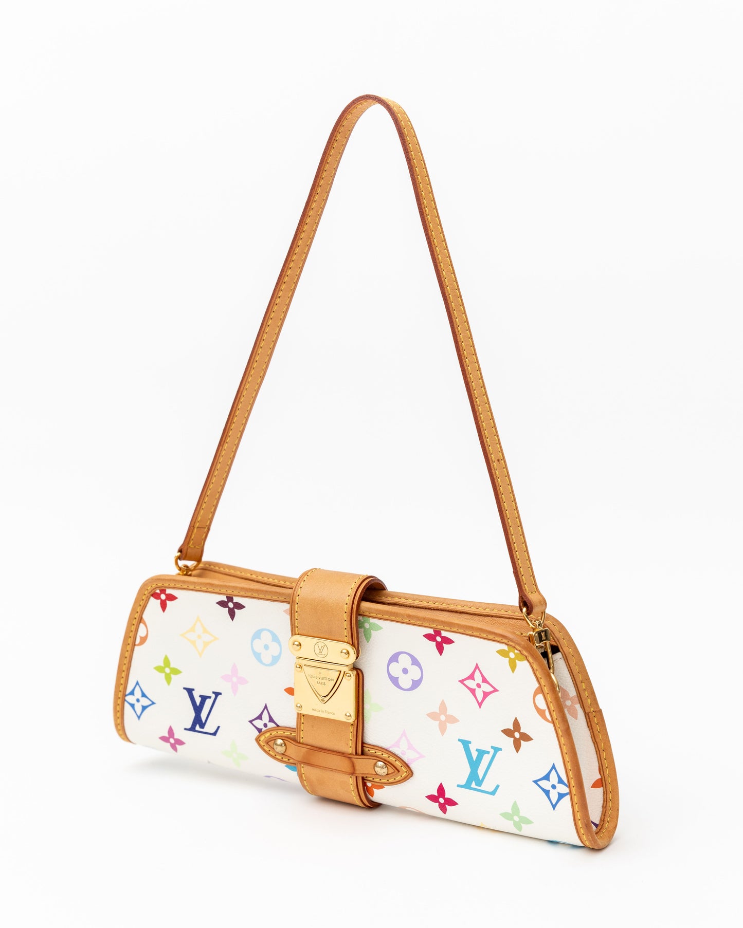 Louis Vuitton x Takashi Murakami Multicolor Shirley Shoulder Bag