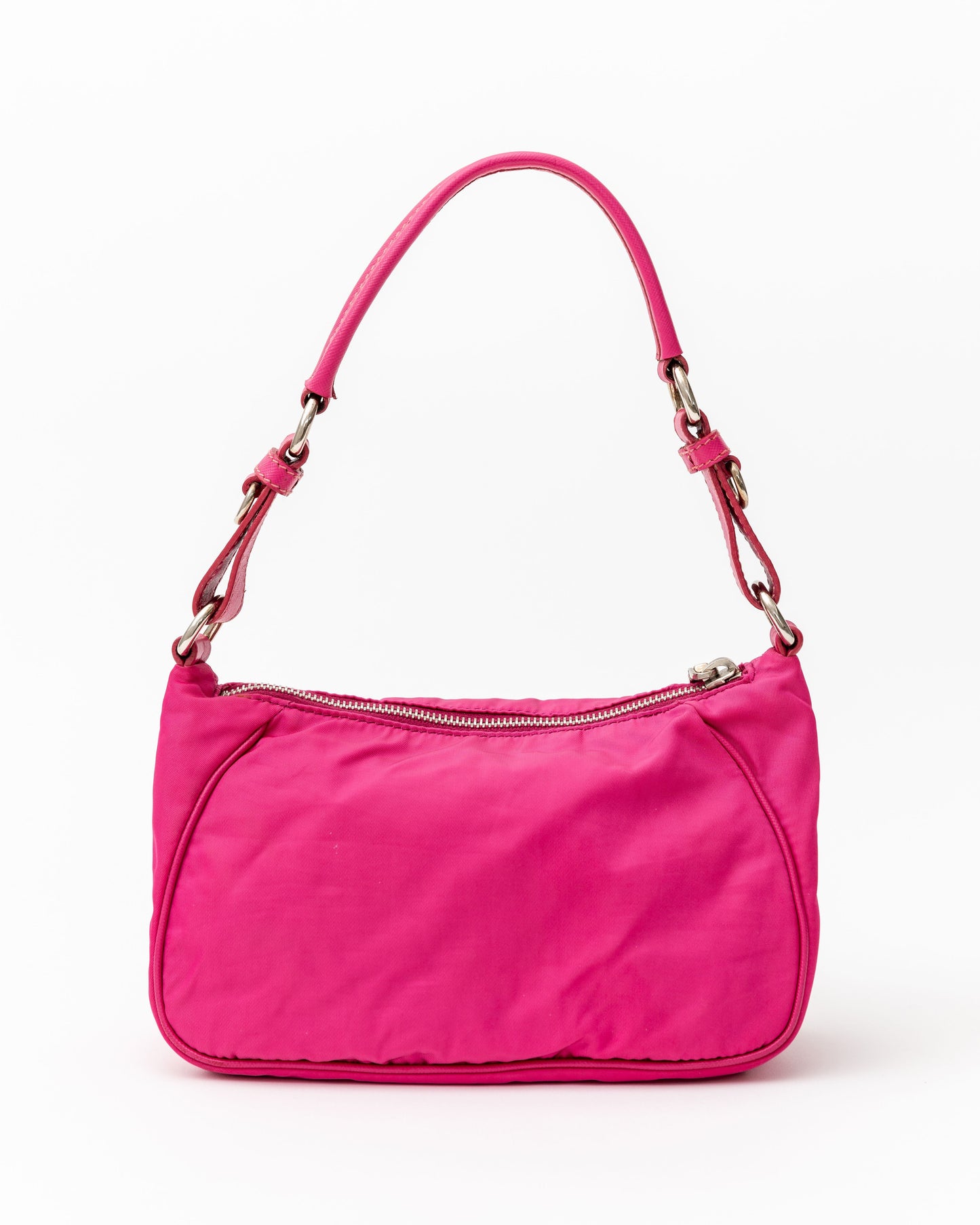 Prada Pink Nylon Shoulder Bag