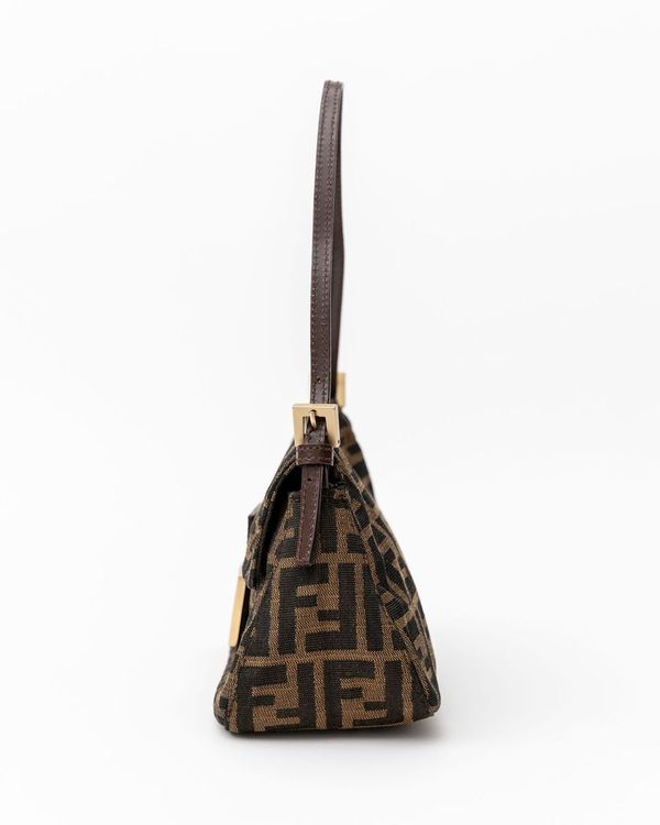 Fendi Zucca Mini Baguette