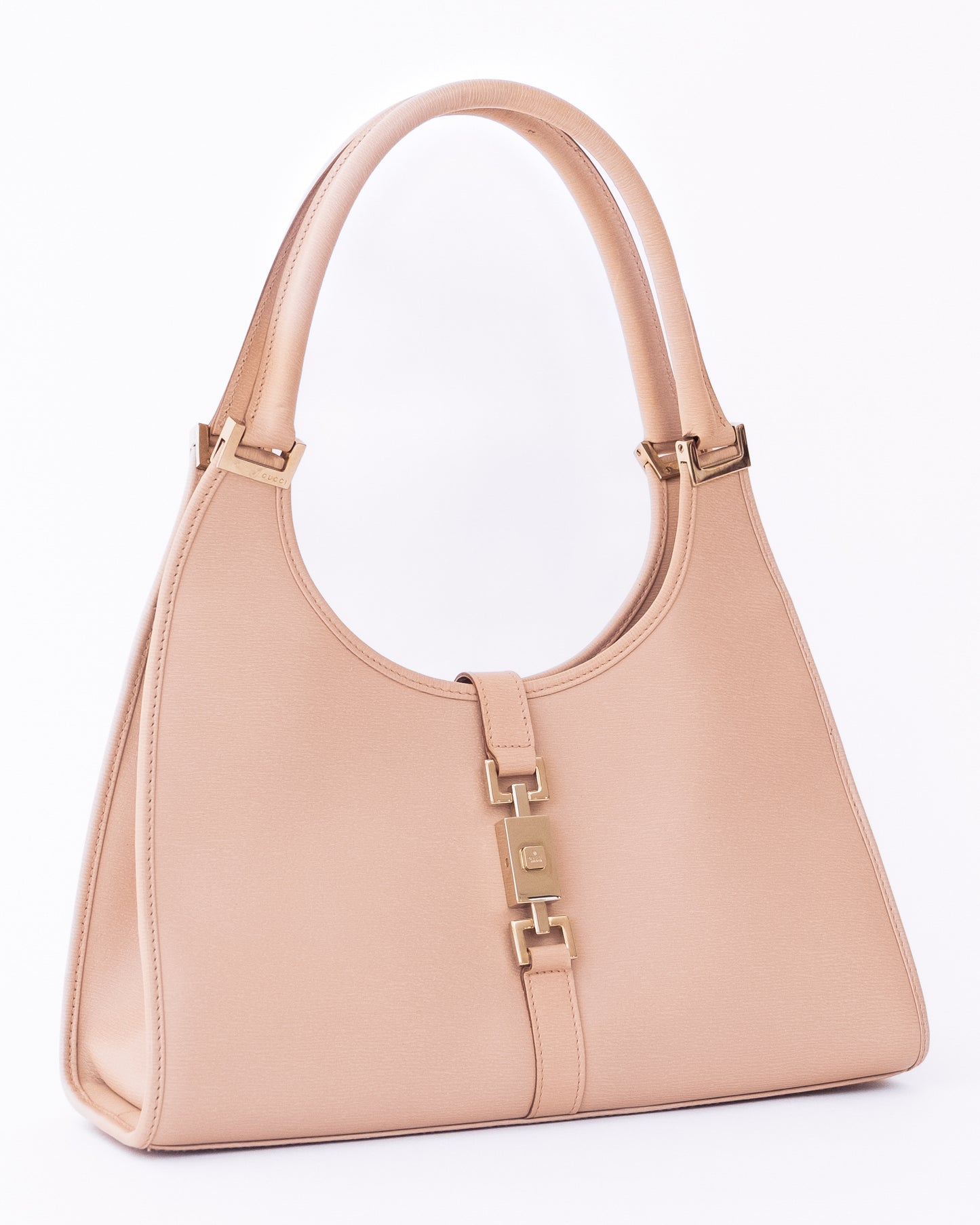 Gucci Pink Jackie Leather Bag