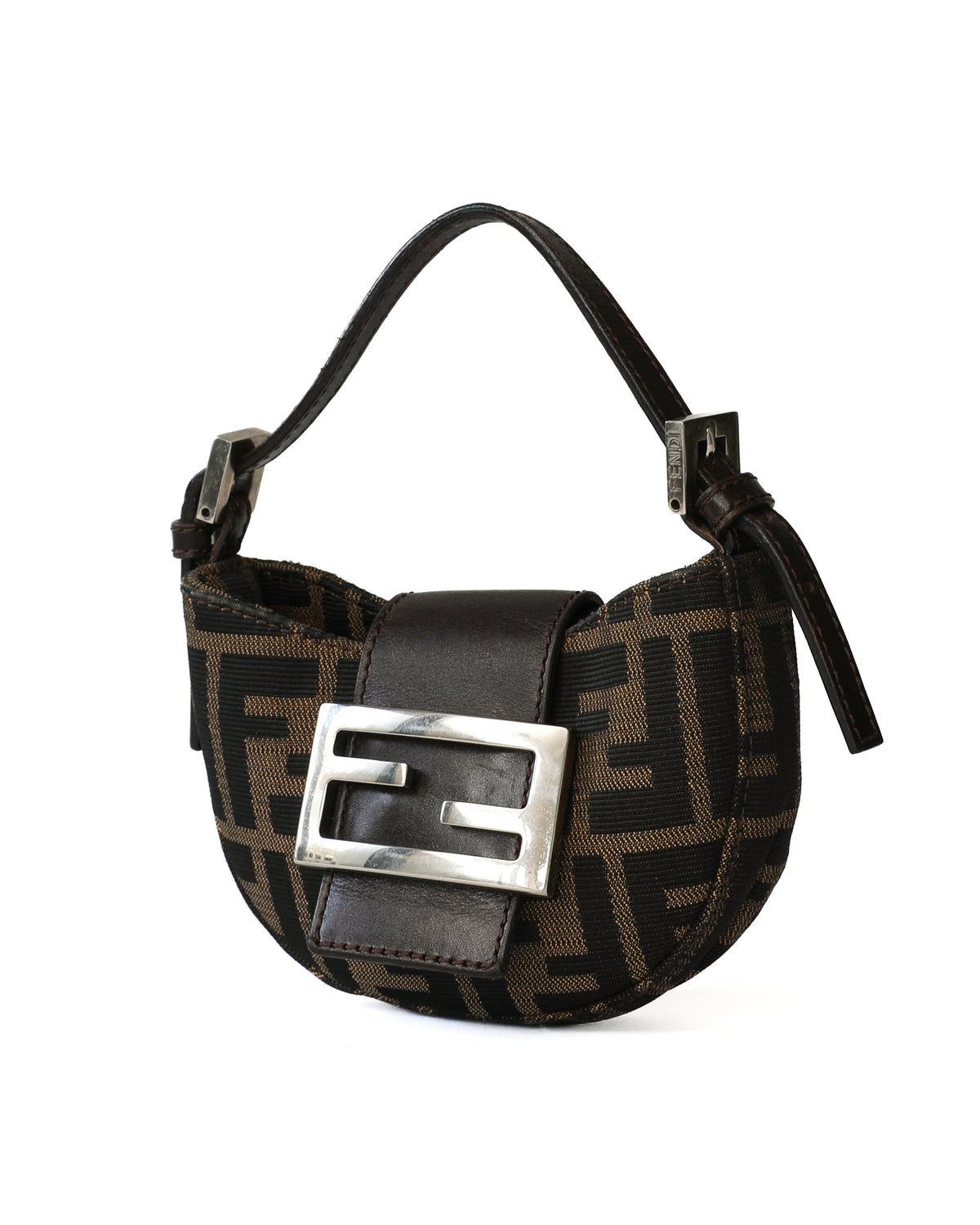 Fendi Zucca Mini Croissant Bag