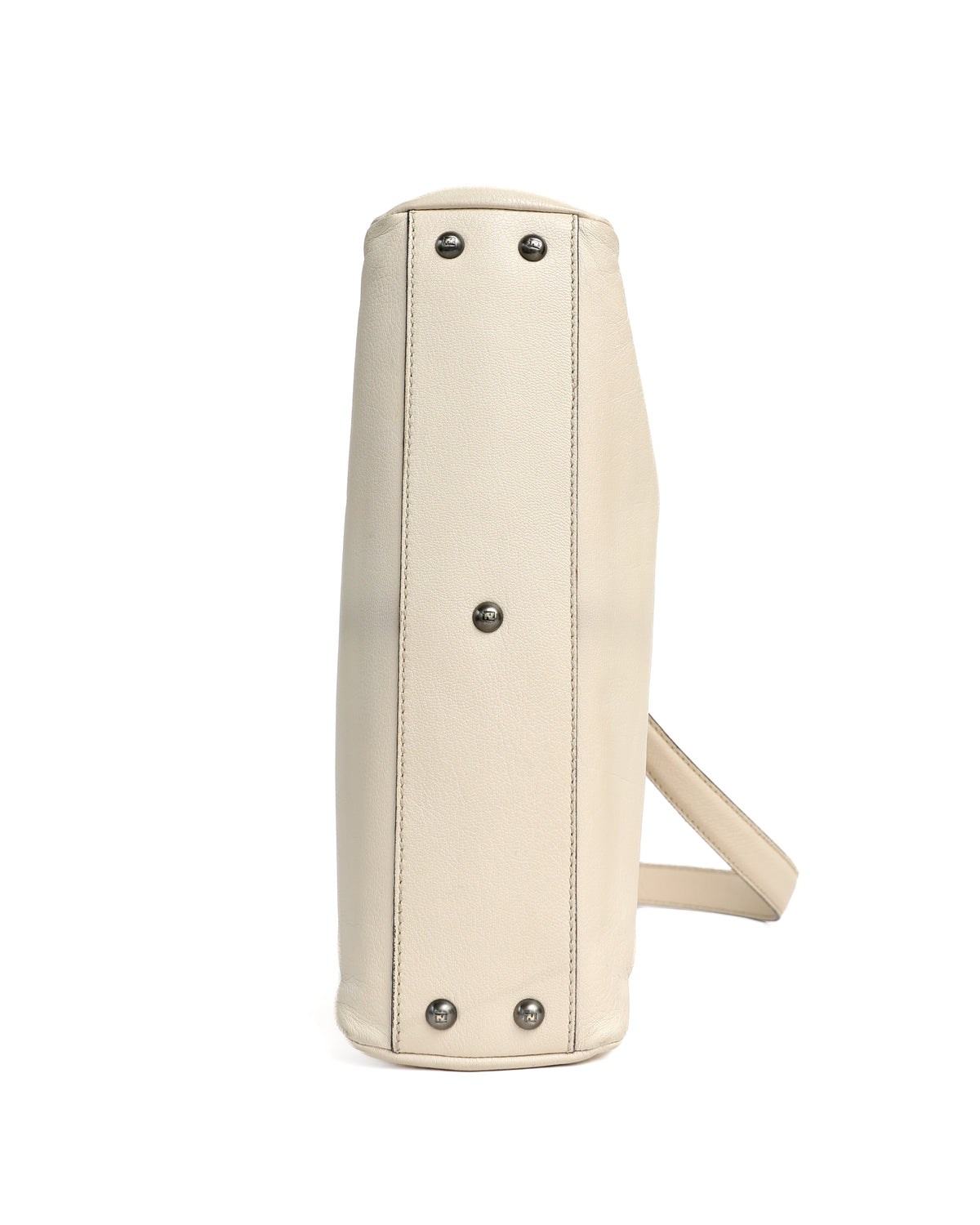 Fendi White Peekaboo Bag