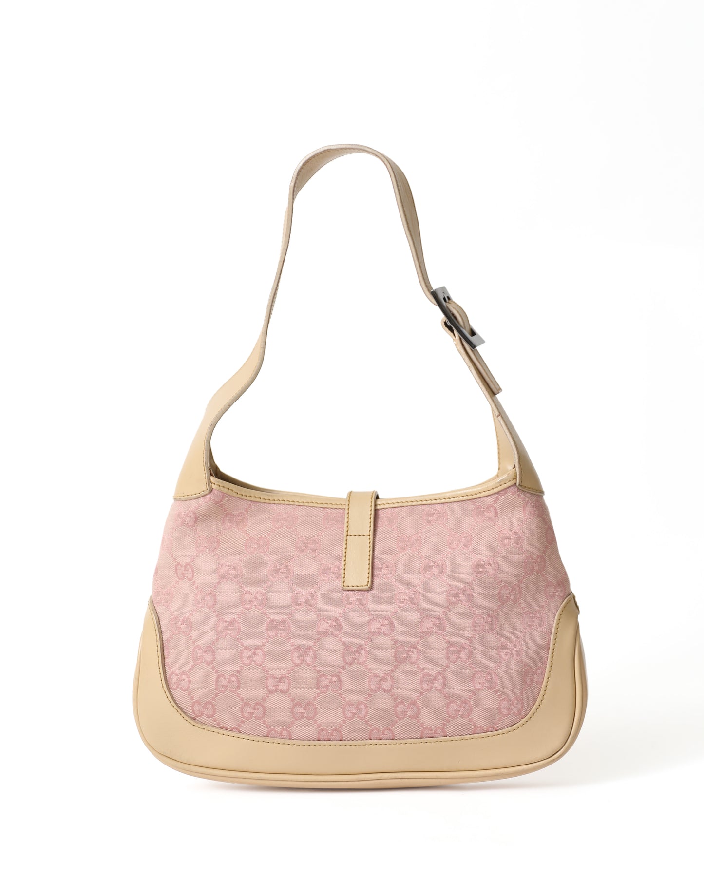 Gucci Pink Monogram Jackie Bag