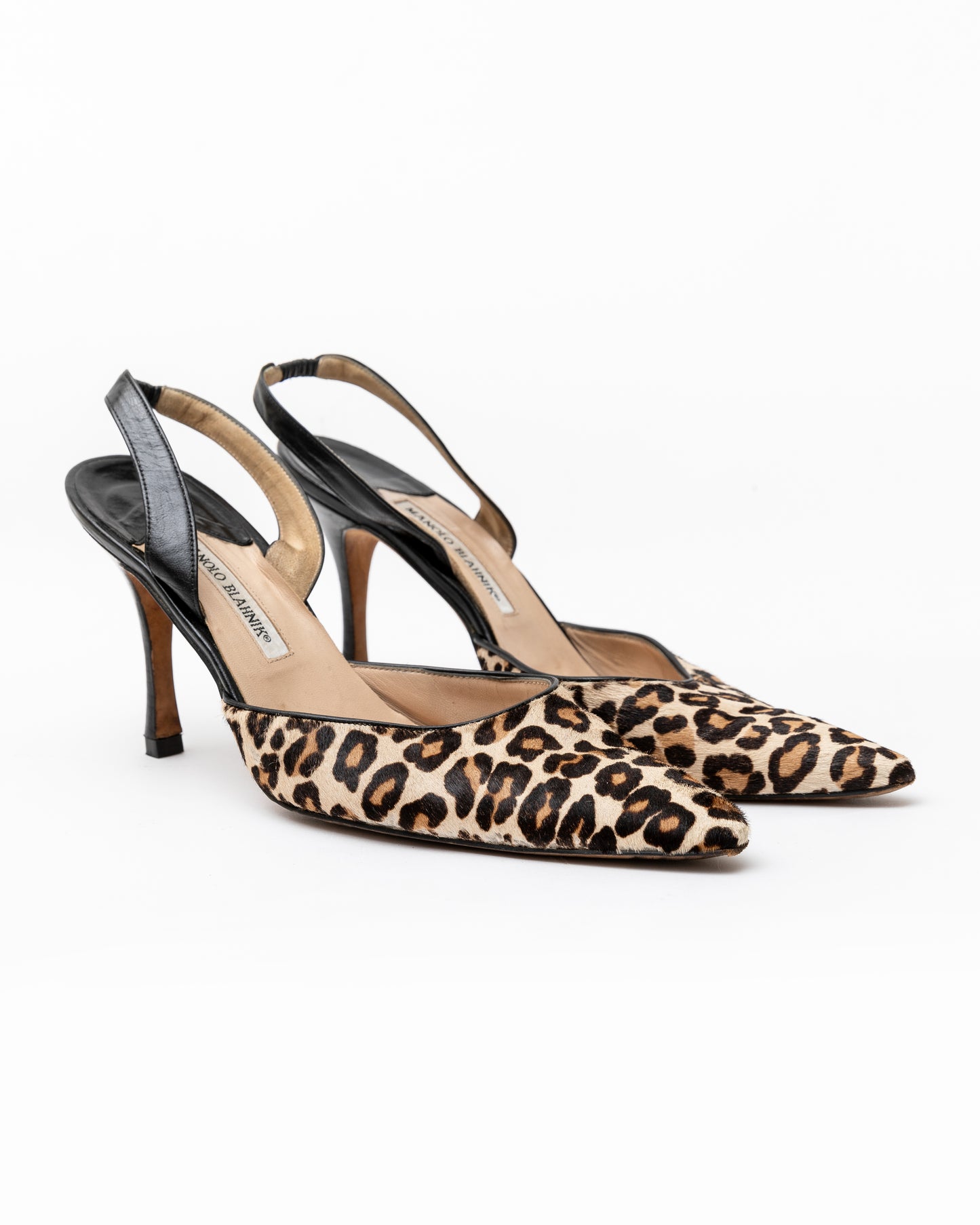 Manolo Blahnik Ponyhair Slingbacks (41)