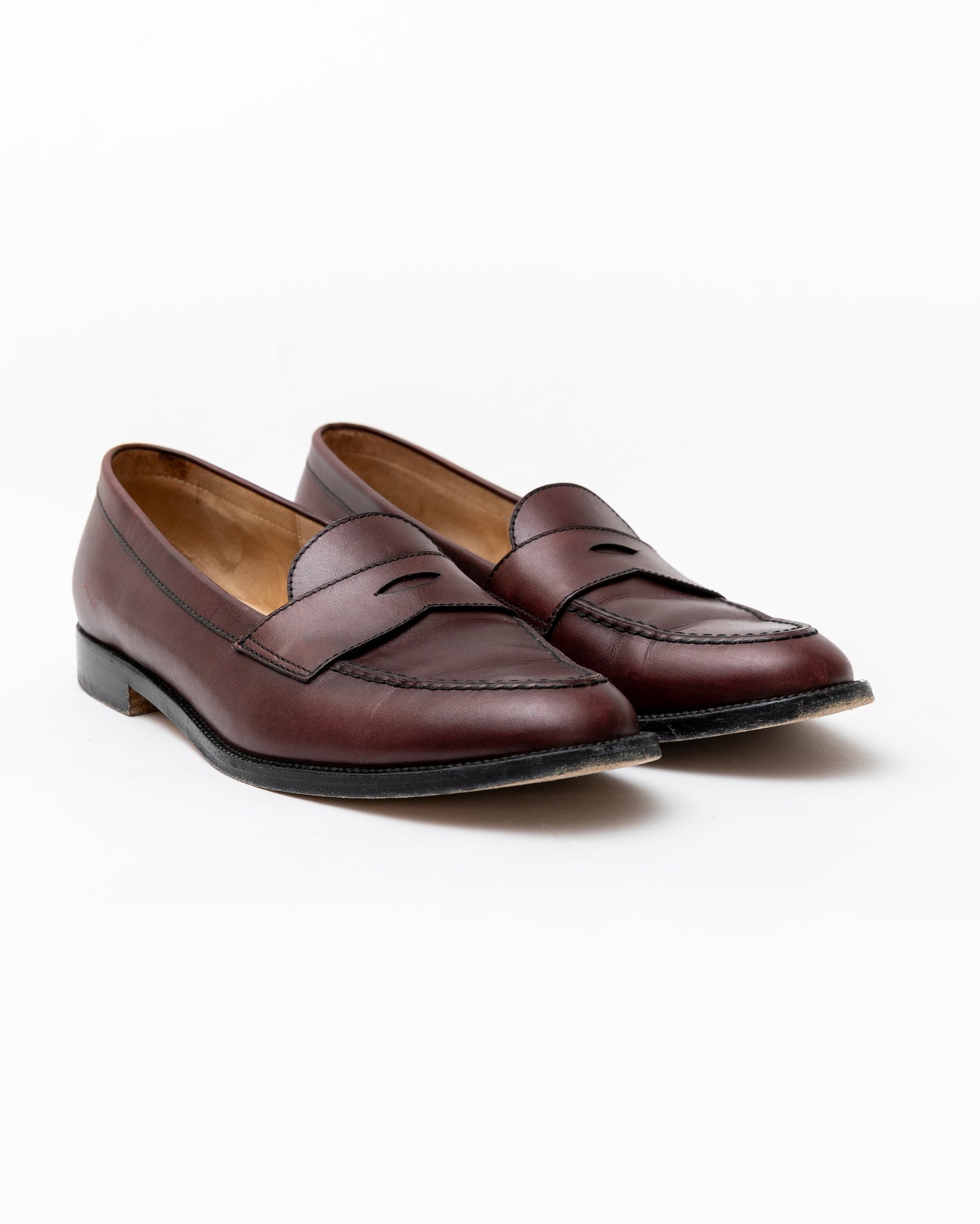 Manolo Blahnik Leather Loafers (37.5)