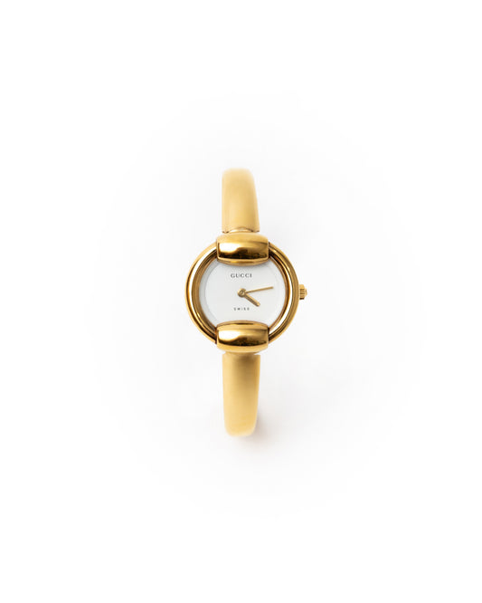 Gucci Gold Bangle Watch