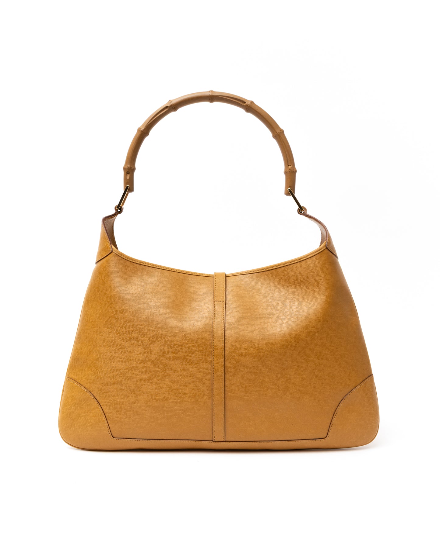Gucci Bamboo Tan Leather Jackie Bag