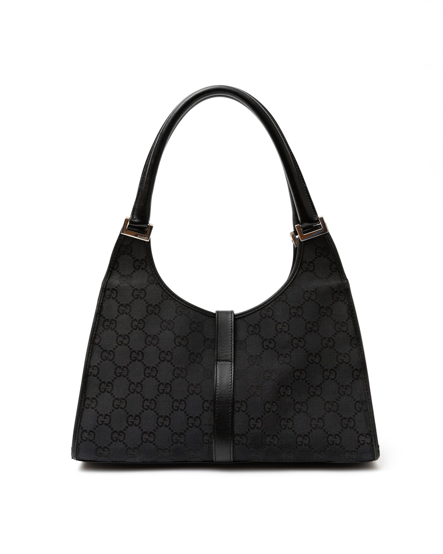 Gucci Black GG Canvas Jackie Bag