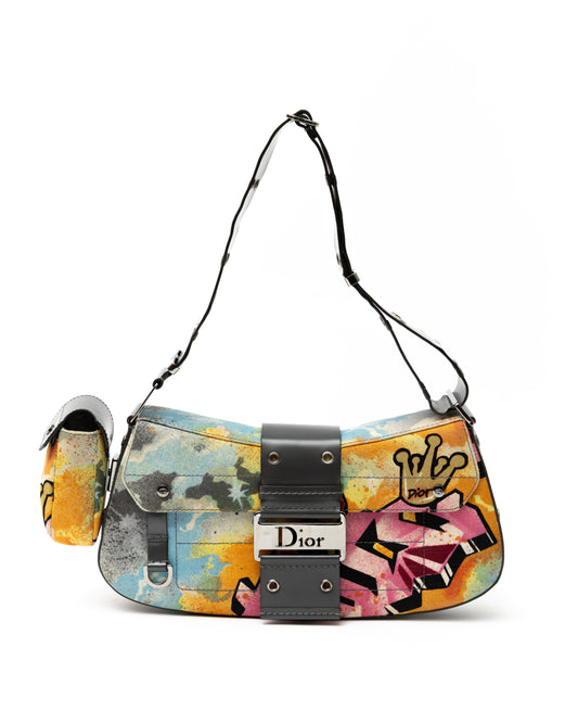 Christian Dior Graffiti Columbus Bag
