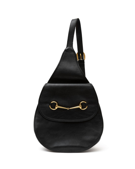 Gucci Horsebit Leather Slingback Bag