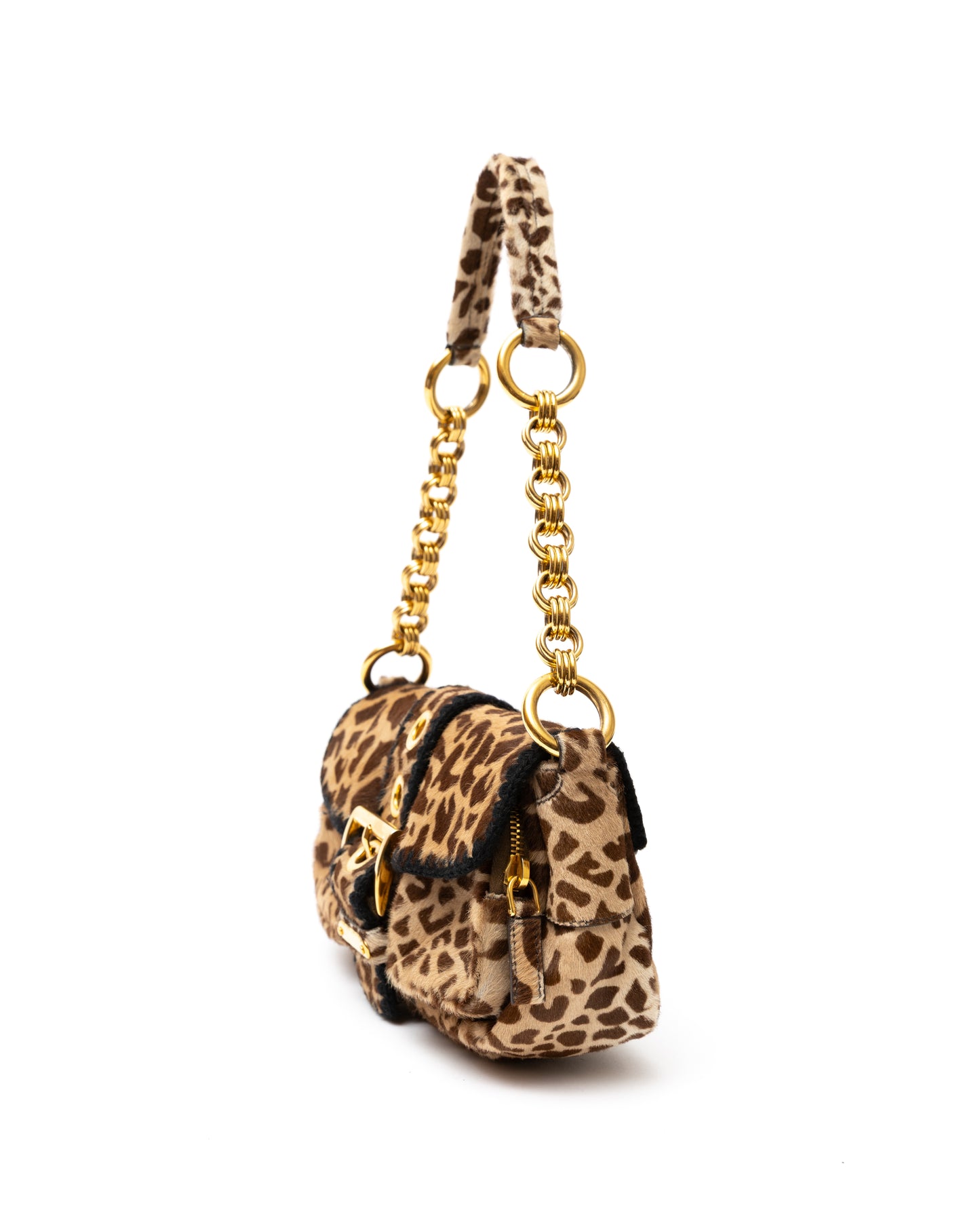 Prada Ponyhair Shoulder Bag