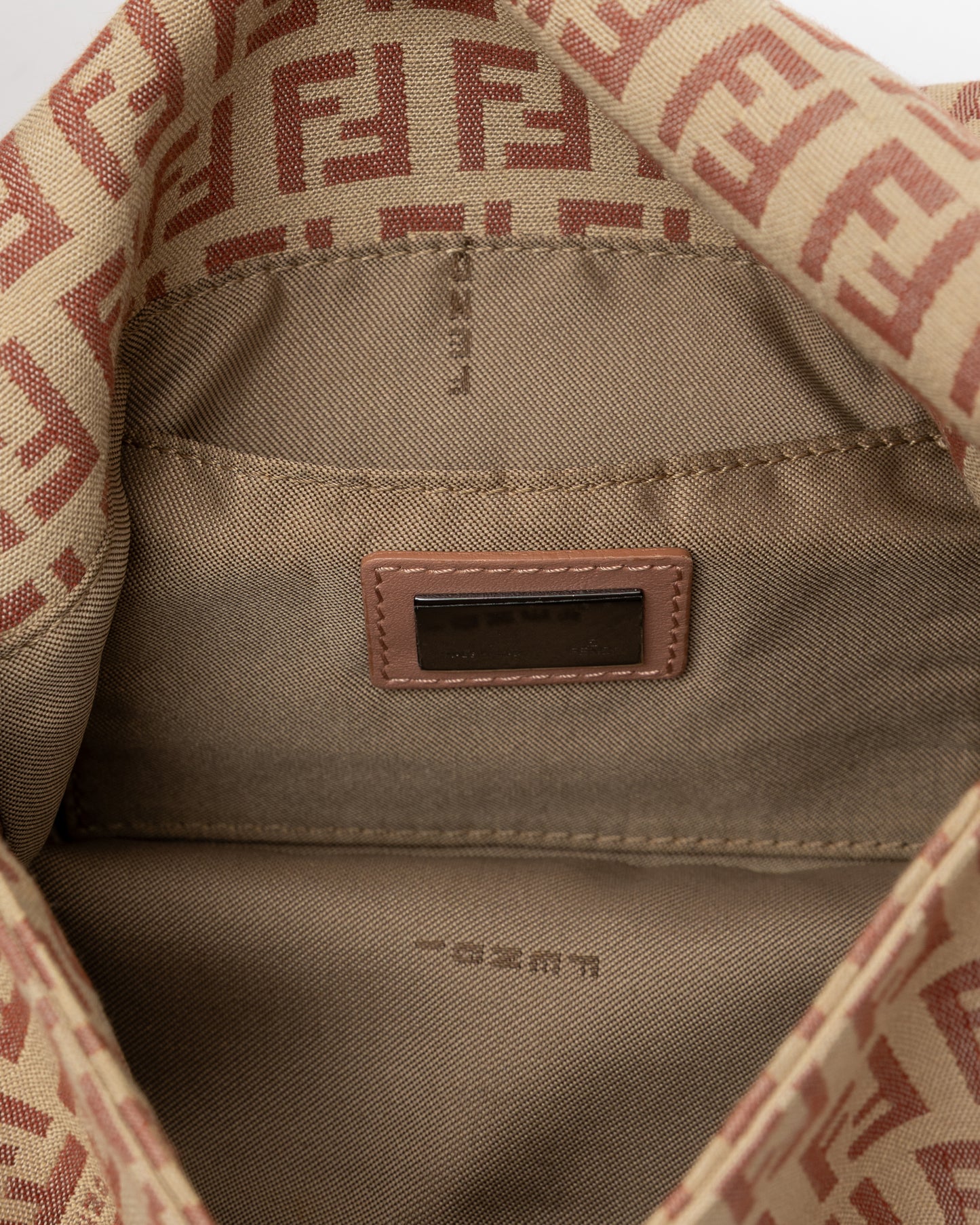 Fendi Zucchino Mini Baguette