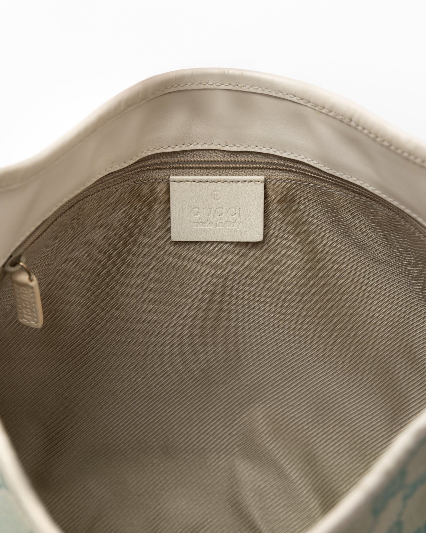 Gucci Blue GG Jackie Shoulder Bag