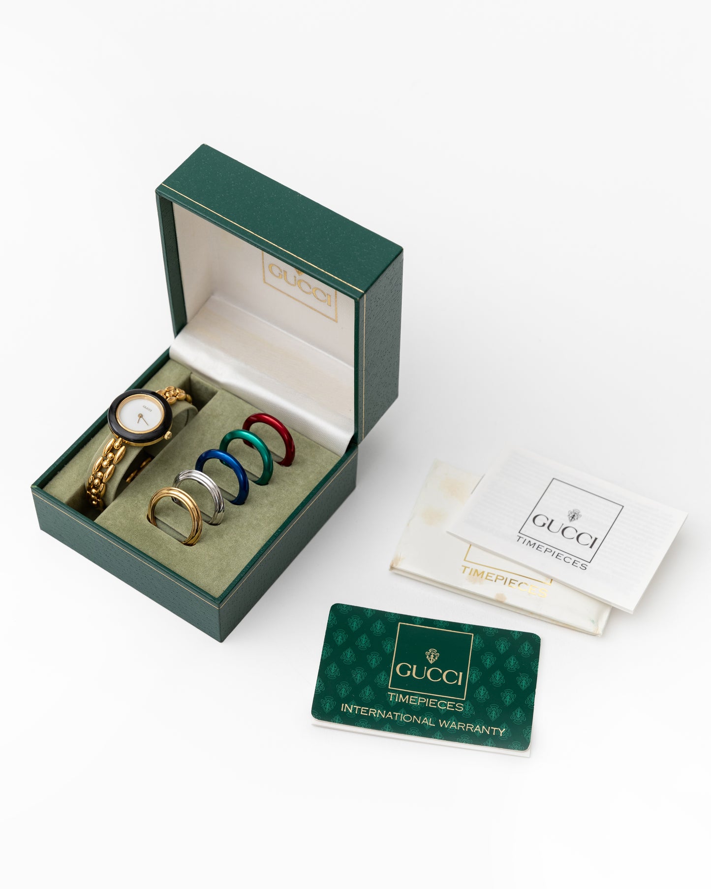 Gucci Bezel Watch Set