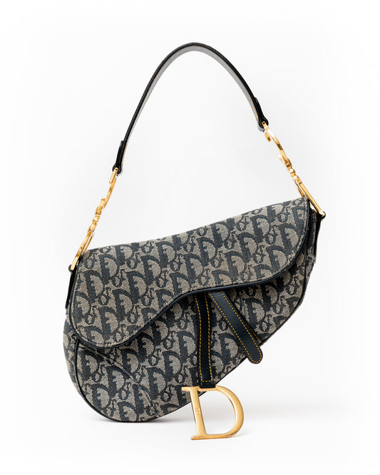 Christian Dior Monogram Saddle Bag