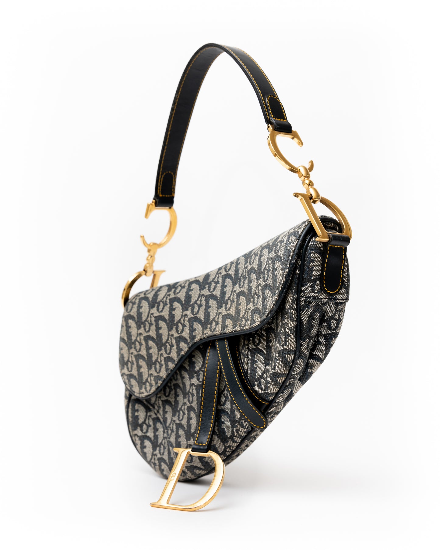Christian Dior Monogram Saddle Bag