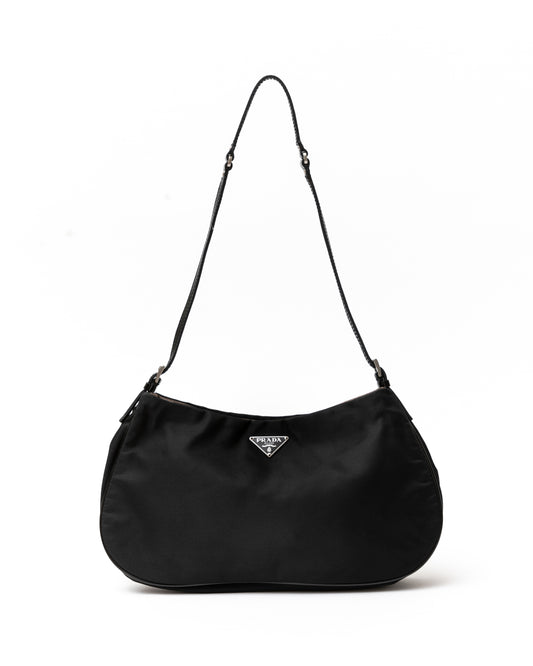 Prada Nylon Cleo Shoulder Bag