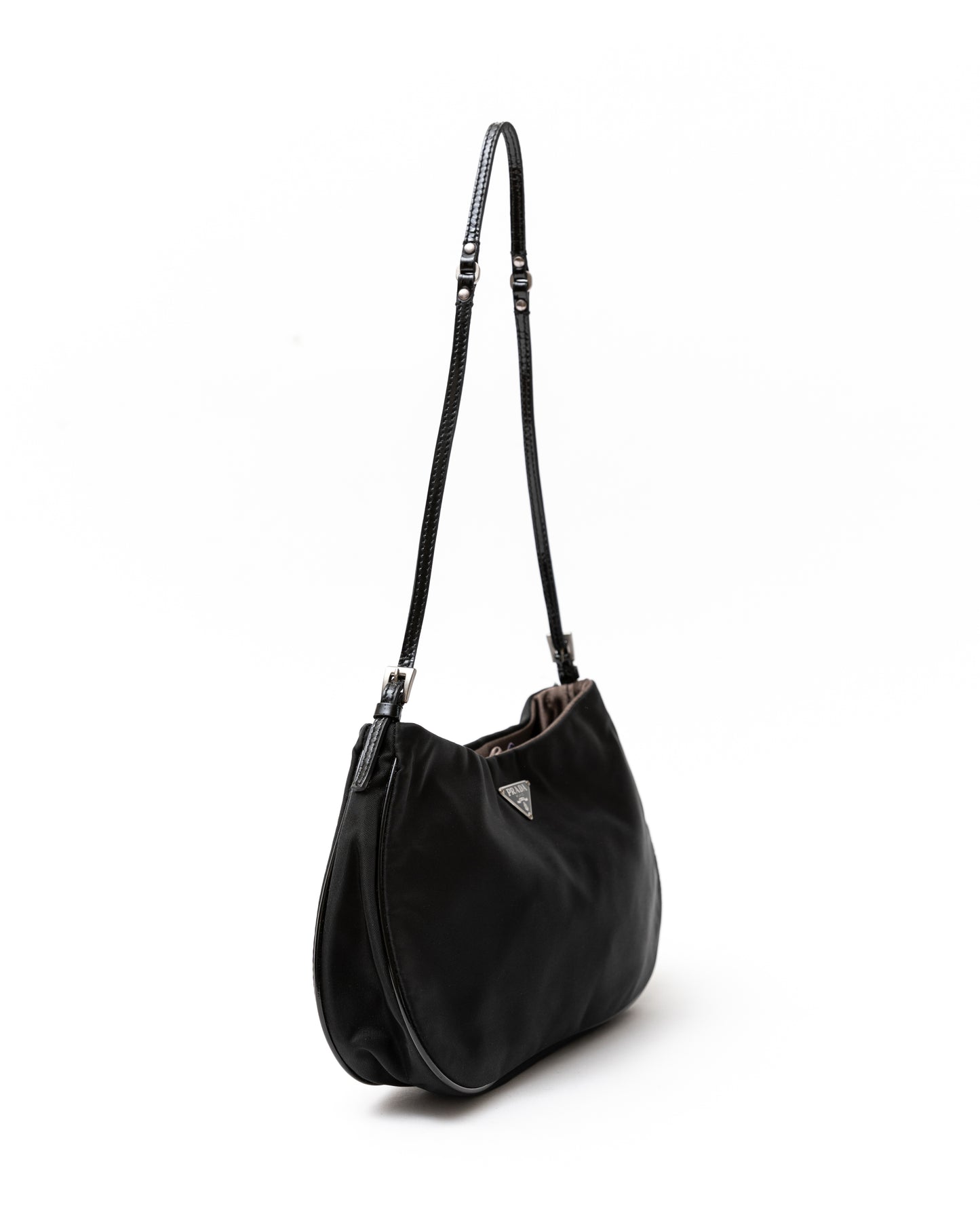 Prada Nylon Cleo Shoulder Bag
