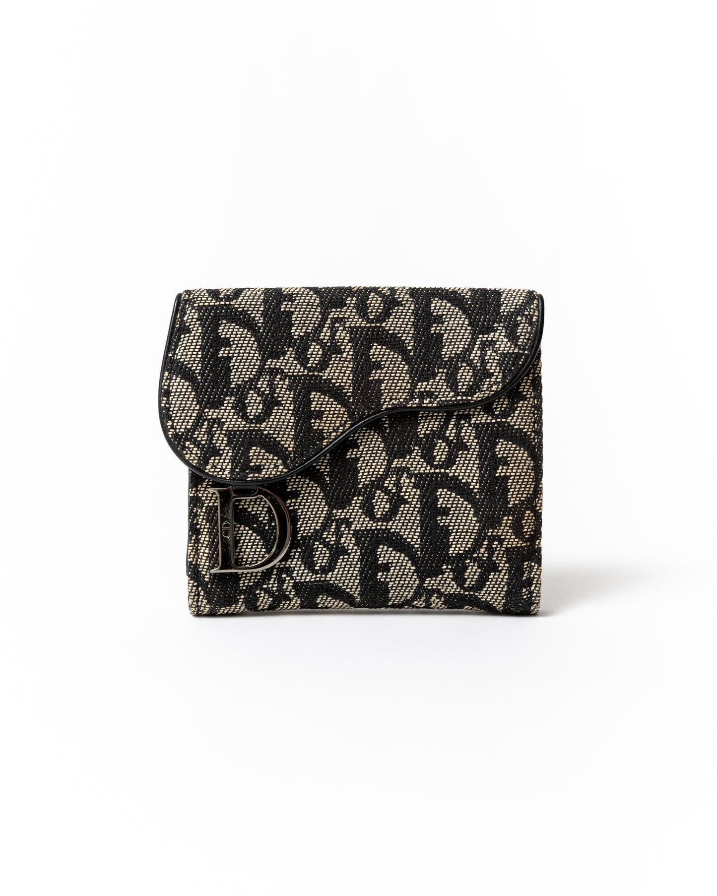 Christian Dior Trotter Saddle Tri-fold Wallet