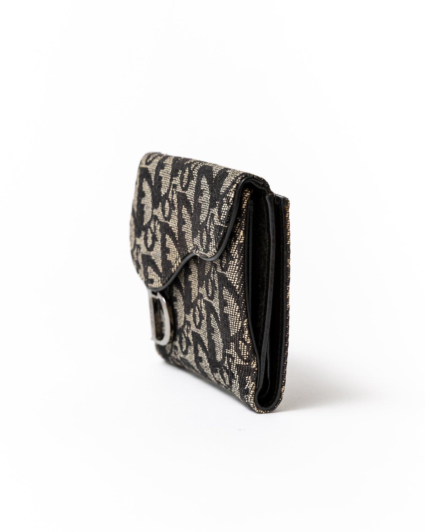 Christian Dior Trotter Saddle Tri-fold Wallet