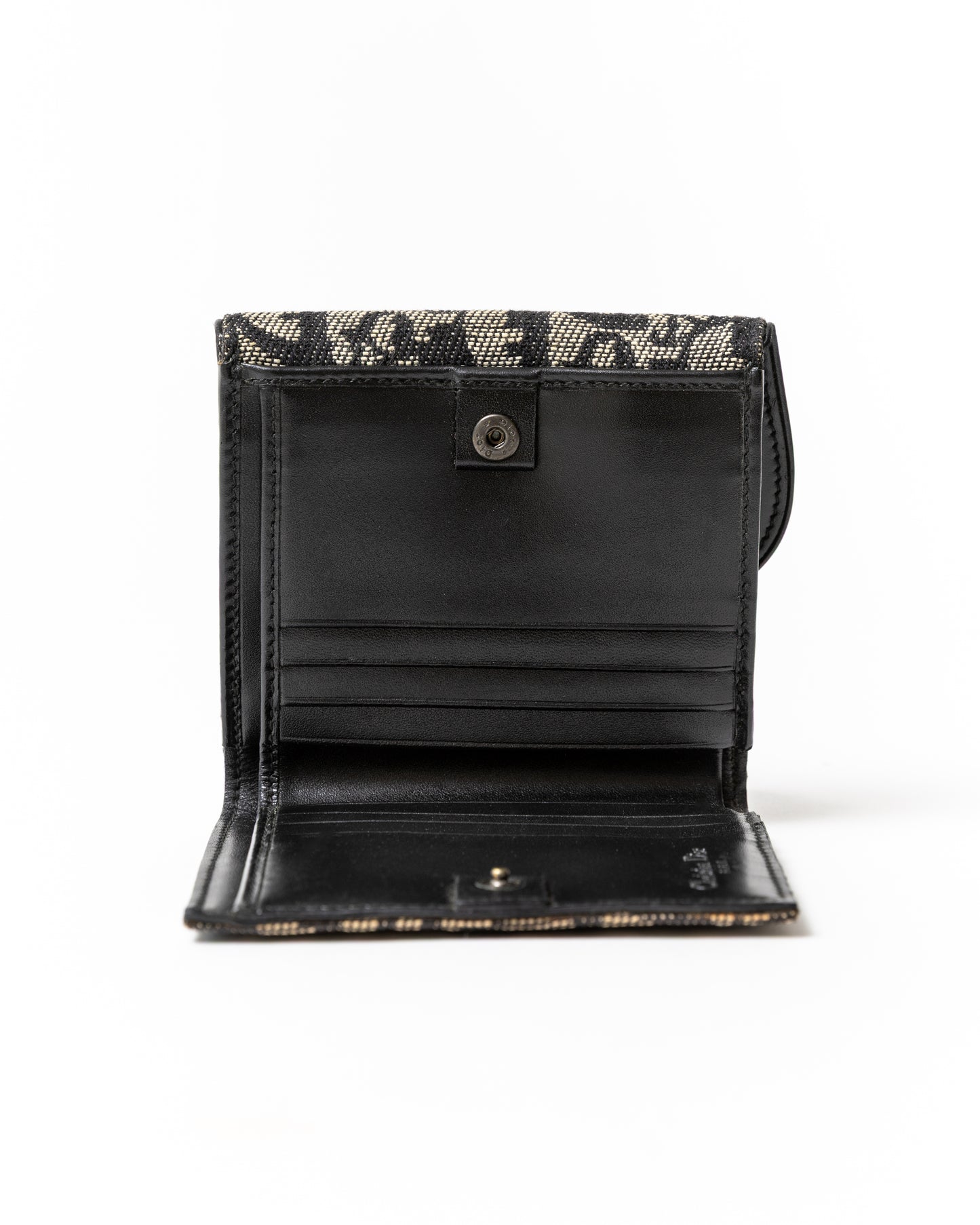 Christian Dior Trotter Saddle Tri-fold Wallet