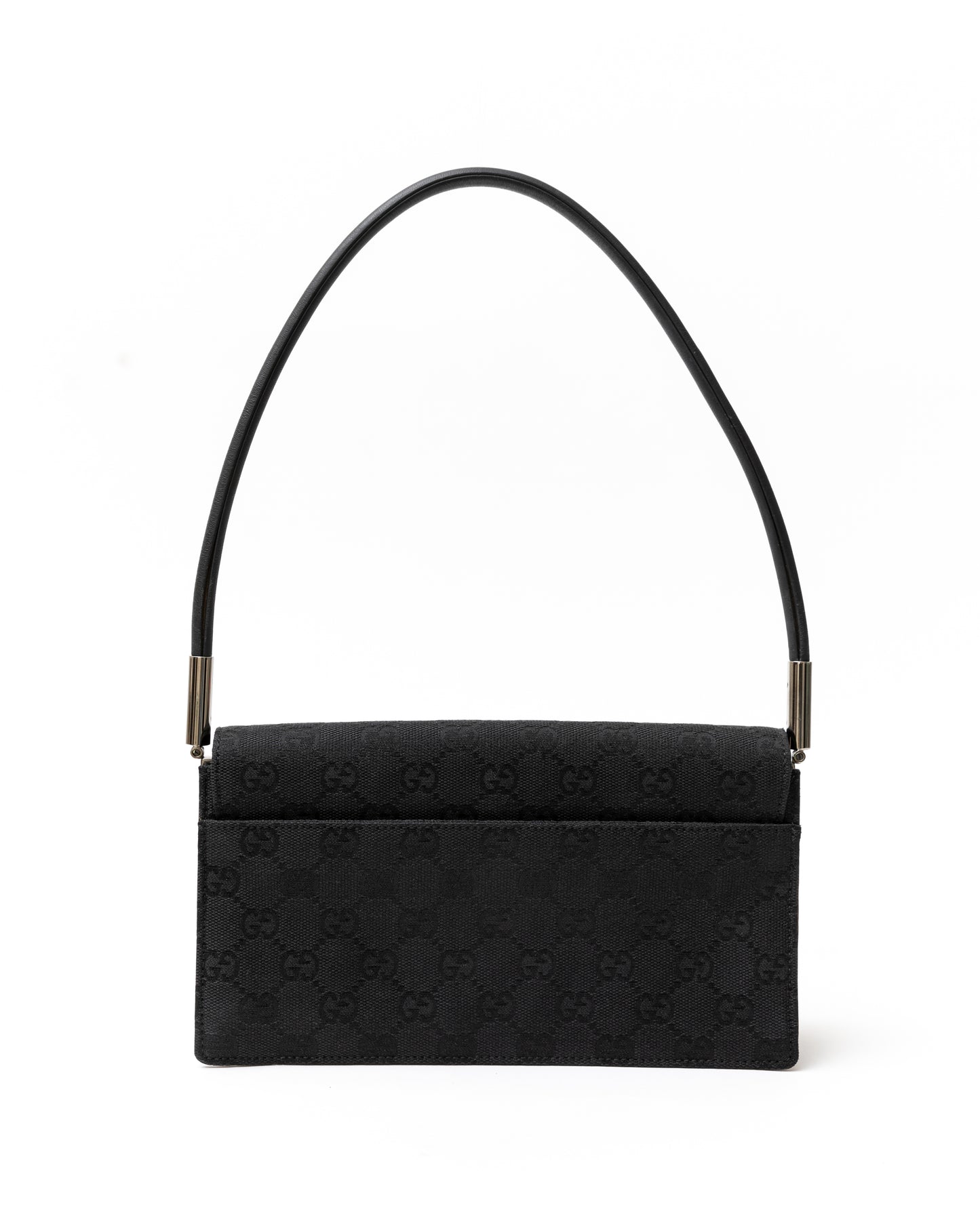 Gucci Black Monogram Pochette