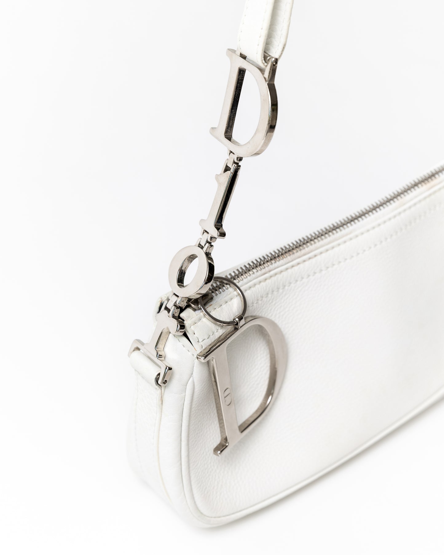 RARE Christian Dior Leather Charm Pochette