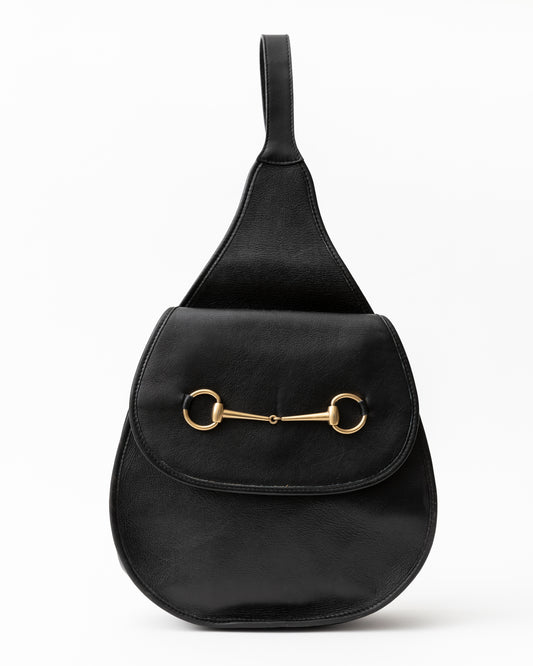 Gucci Horsebit Slingback Leather Bag