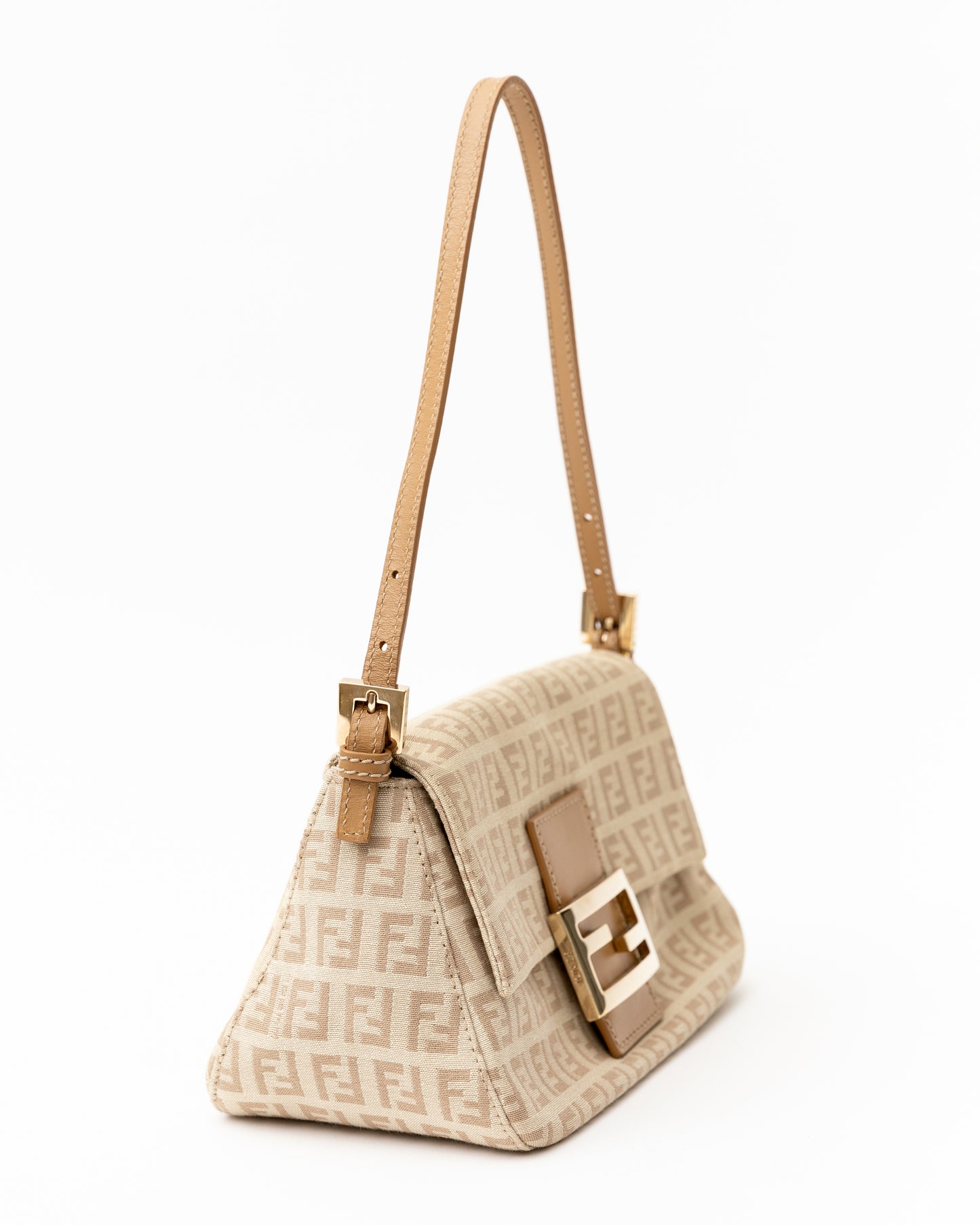 Fendi Zucchino Mini Baguette