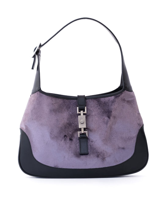 Gucci Velvet Purple Jackie Bag